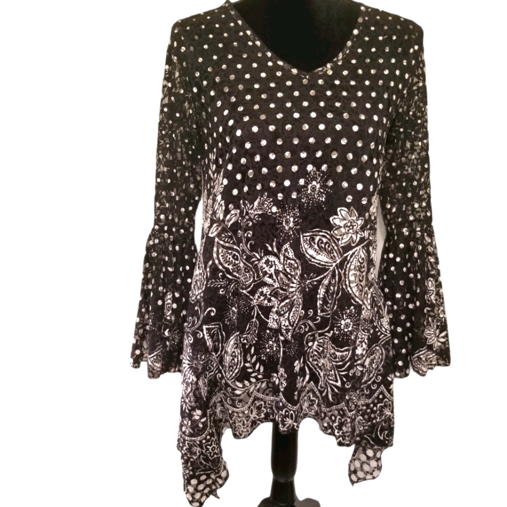 Boho Bell Sleeve Top